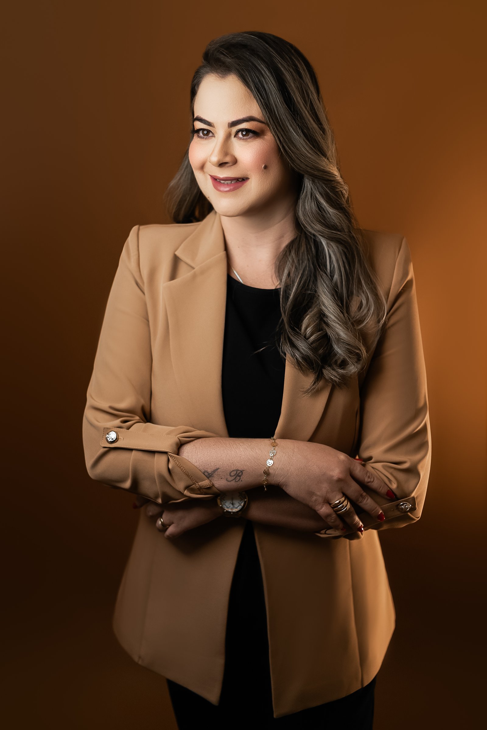 Retrato profissional de Maiara de Cássia Campos